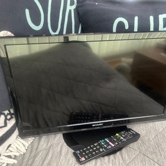 予定者決定済。受付停止　無料　19インチ　SHARP　テレビ　2...