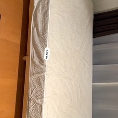 ベッドフレーム・マットレス（使用期間5ヶ月）の画像