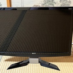 受付終了　ACER 液晶モニター P224WB 22インチ　HD...