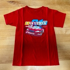 子供服半袖-LAS VEGAS (レッド) sizeS