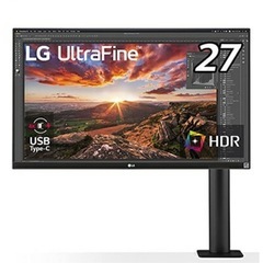 LG エルゴノミクス スタンド モニター ディスプレイ 27UN...