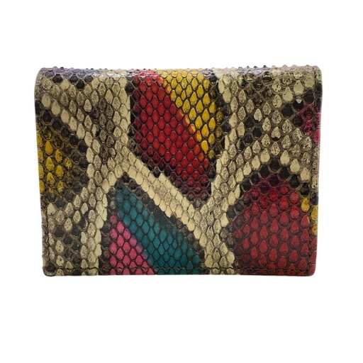 グッチ GUCCI 二つ折り財布 GGマーモント パイソン 456126