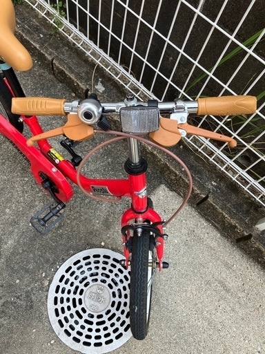 People ケッターサイクル　16インチ　赤 中古 TOP（自転車） TOP ケッターサイクル3 16インチ 子ども用自転車