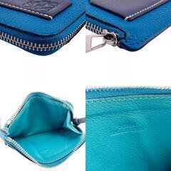 ロエベ LOEWE コインケース アナグラム カードケース ブルー