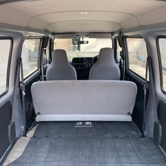 スバル　サンバーバン　実走行96700km　修復歴無　車検令和9年7月迄　フルタイム4WD 鍵2個　内装綺麗！の画像