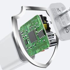 iphone 充電器 type-c PD 20W 2ポート タイプc 充電器 【PSE認証2個セット】基準適合/USB PD対応/20W急速充電器/コンパクトサイズ iPad Apple Watch iphone Galaxy Android 携帯 各種 そのの画像