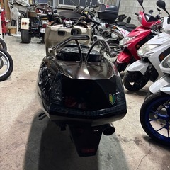 【YAMAHA マグザム】　SG21 後期型　エナメルシート　大人カスタムの画像