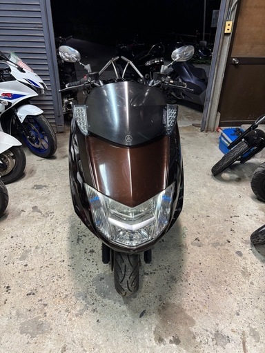 【YAMAHA マグザム】　SG21 後期型　エナメルシート　大人カスタム