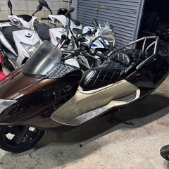 【YAMAHA マグザム】　SG21 後期型　エナメルシート　大人カスタムの画像