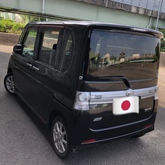 車検1年2ヶ月付き！左側自動スライドドア！Bluetooth！ナビ！デレビ！ETC！エコアイドル！長期車検！平成25年式！ダイハツタント軽自動車の画像