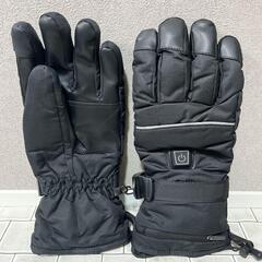 電熱グローブ バイク用 タッチパネル対応 6000mahバッテリー Lサイズ2個の画像
