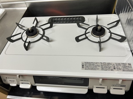 リンナイ　ガスコンロ(1回使用)