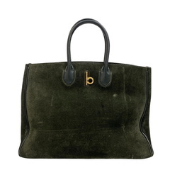 バーバリー BURBERRY トートバッグ ミディアム  ロッキングホース ハンド ショルダーバッグ カーキの画像