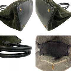 バーバリー BURBERRY トートバッグ ミディアム  ロッキングホース ハンド ショルダーバッグ カーキの画像