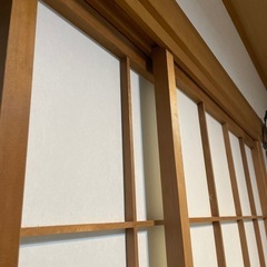 障子2枚の画像