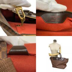 ルイヴィトン LOUIS VUITTON ハンドバッグ ダミエ柄 ネオグリニッジ N41163 ブラウンの画像