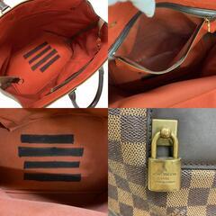 ルイヴィトン LOUIS VUITTON ハンドバッグ ダミエ柄 ネオグリニッジ N41163 ブラウンの画像