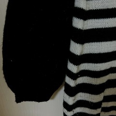 セシルマクビー　M 長袖　ニット　チュニック　ワンピースの画像
