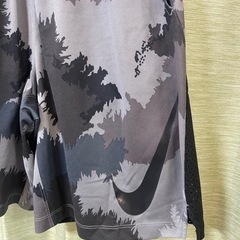 NIKE ナイキ　迷彩カモフラショート　パンツM   ショートパンツ ハーフパンツ グレー　ブラック　 黒 NIKE ナイキ Mの画像