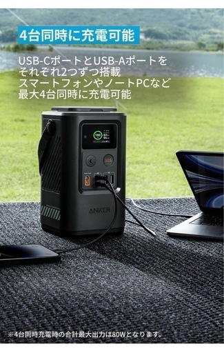 【キャンプ、防災時にも】Anker 548 モバイルバッテリー 60000mAh 60W出力