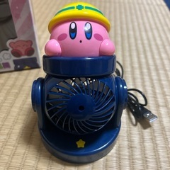 カービィ　卓上扇風機　の画像