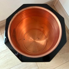 未生流　紋入り　花器　生け花　いけばな　華道の画像