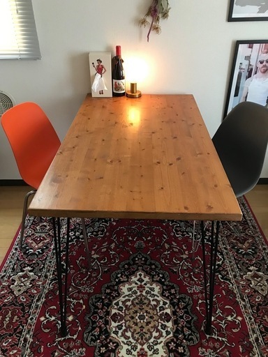 アンティークテーブル・ミッドセンチュリー　ダイニングセット