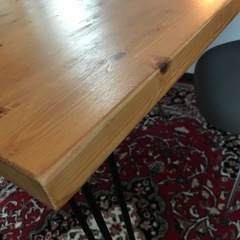 アンティークテーブル・ミッドセンチュリー　ダイニングセットの画像