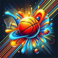 🌈‼️初心者歓迎🌈‼️バスケ会🏀🎶