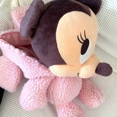 【美品】ディズニー　ミニーちゃん ぬいぐるみの画像