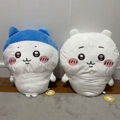 ちいかわ ぬいぐるみ ハチワレ モモンガ カニちゃんの画像