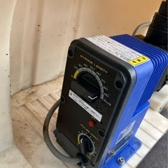 薬注ユニット PTU-100 タクミナ 100L PE 塩素減菌用ポンプ Nフィルター ZA-11 養豚 井戸水 現状渡しの画像