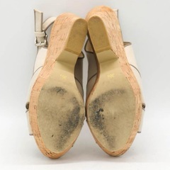サンダル 厚底 靴 ベージュ レディース SHOE GALLERY OTAの画像