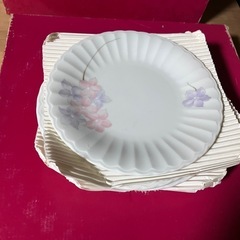 カバー付き大皿と小皿セットの画像