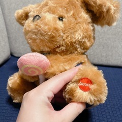 声をマネっこするぬいぐるみの画像