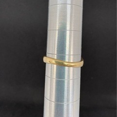 K18ダイヤモンド付きゴールドリング 3g以上の画像