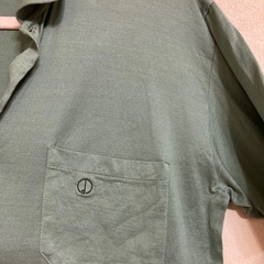 ダンヒル　半袖ポロシャツ　若草色　made in italy サイズMの画像