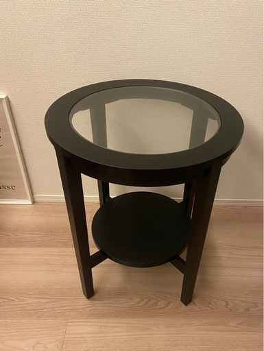 希少廃盤品　美品　IKEA サイドテーブル　MALMSTA IKEAイケアMALMSTAマルムスタサイドテーブル (ヤマモト) 須磨の