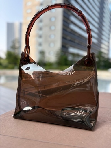 GUCCI バンブーハンドル ハンドバッグ
