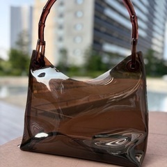 GUCCI バンブーハンドル ハンドバッグの画像