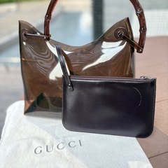 GUCCIシースルーバッグ✨