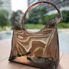 GUCCI バンブーハンドル ハンドバッグの画像