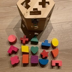 積み木　型はめブロックの画像