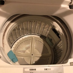 HITACHI 縦型洗濯機　6kg ホワイトの画像