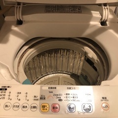 HITACHI 縦型洗濯機　6kg ホワイトの画像