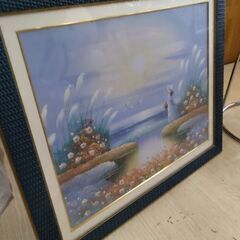 ユトリロ、希少・画版、版上サイン入、額付、Nｏ652、絵画 ユトリロ、モンマルトルの通り2、希少画集画、新品額装付