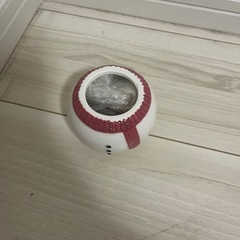 雪だるま茶葉入れの画像