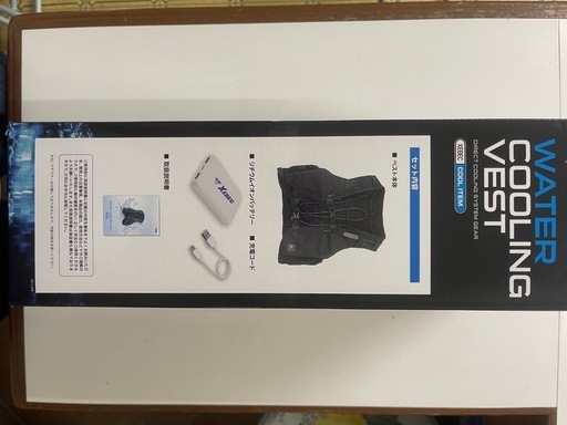 【未開封】XEBEC 水冷ベスト WATER COOLING VEST Xebec Water Cooling Vest Spring And Summer Black 33000 90