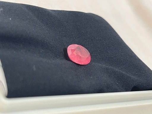 保証付　極美 ロードクロサイト 5.57ct インカローズ 菱マンガン鉱 ルース 鉱石