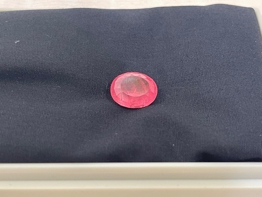 保証付　極美 ロードクロサイト 5.57ct インカローズ 菱マンガン鉱 ルース 鉱石